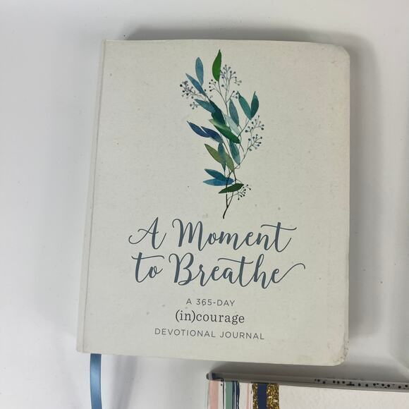 Lot 3 Inspiration Fill-In Journals Bible Christian 100 Day 1 Year Moment Breath - Picture 2 of 16